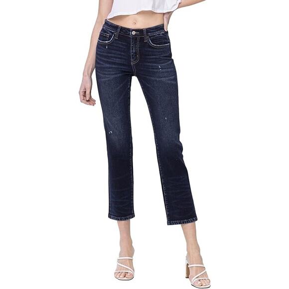 Flying Monkey Mid Rise Slim Straight Jeans - F5278 - Size 26 - Picture 1 of 4